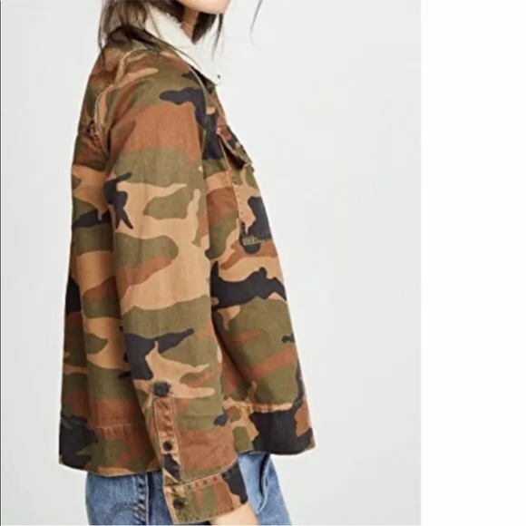 Madewell Camo Cropped Jacket - Picture 3 of 10